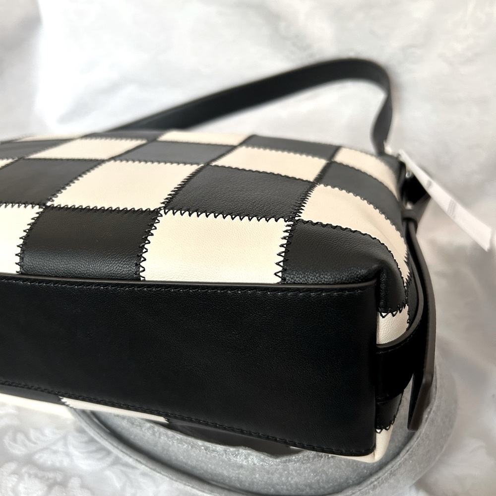 New Larger size Coach Coachtopia Alter Ego checkered bag - Picture 5 of 9